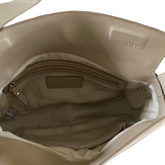 Isaac Mizrahi IMNYC Suede & Leather Crossbody Shoulder Bag Double Tassels NWOT - Picture 9 of 11